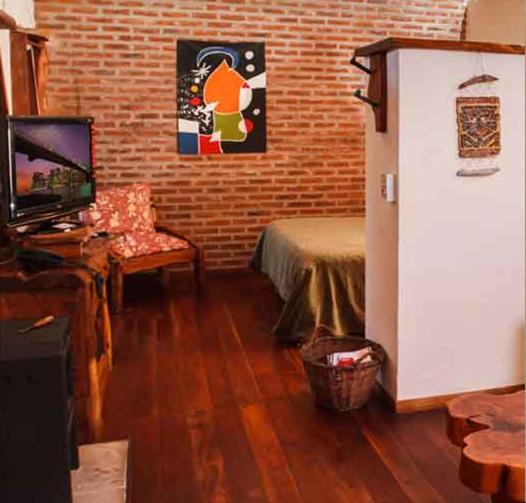 森林露营地山林小屋 Balneario Mar Azul 外观 照片