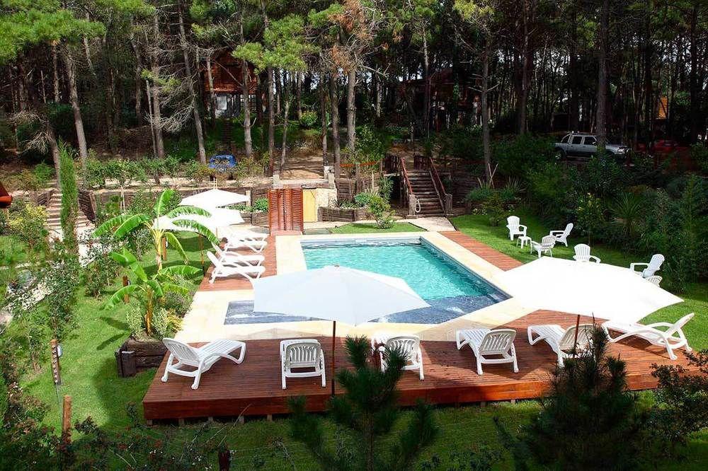 森林露营地山林小屋 Balneario Mar Azul 外观 照片