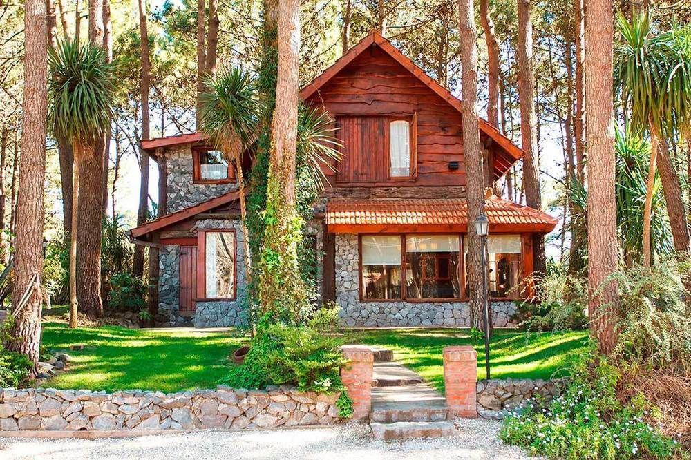 森林露营地山林小屋 Balneario Mar Azul 外观 照片