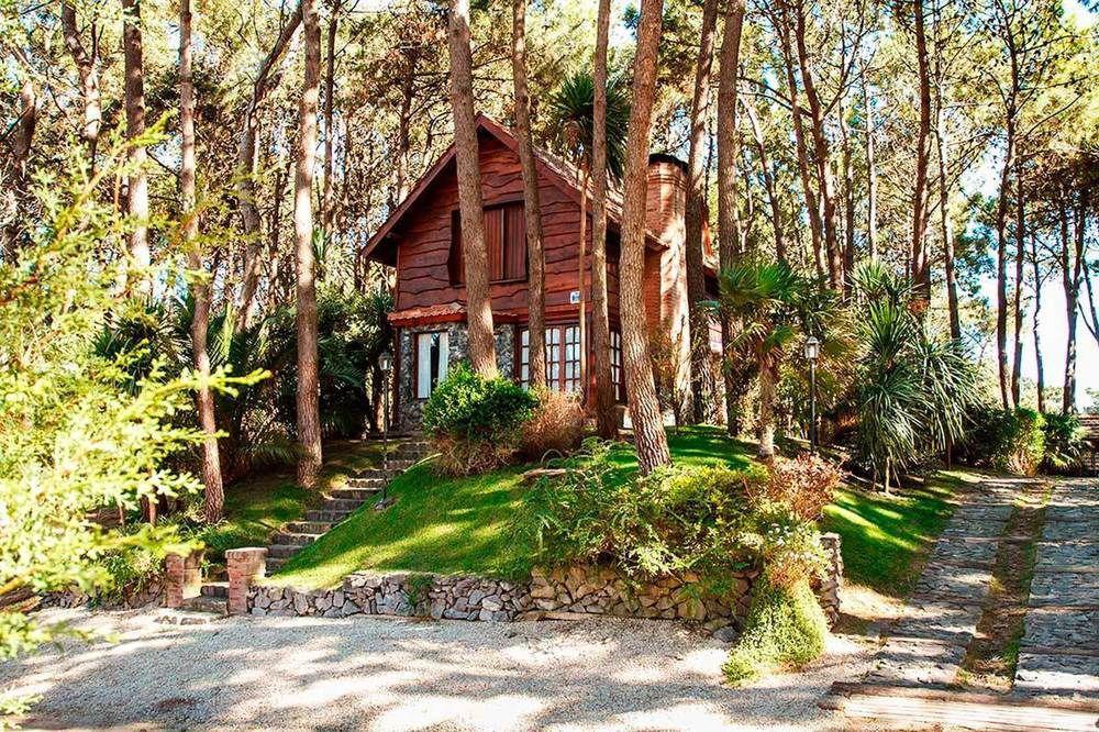 森林露营地山林小屋 Balneario Mar Azul 外观 照片