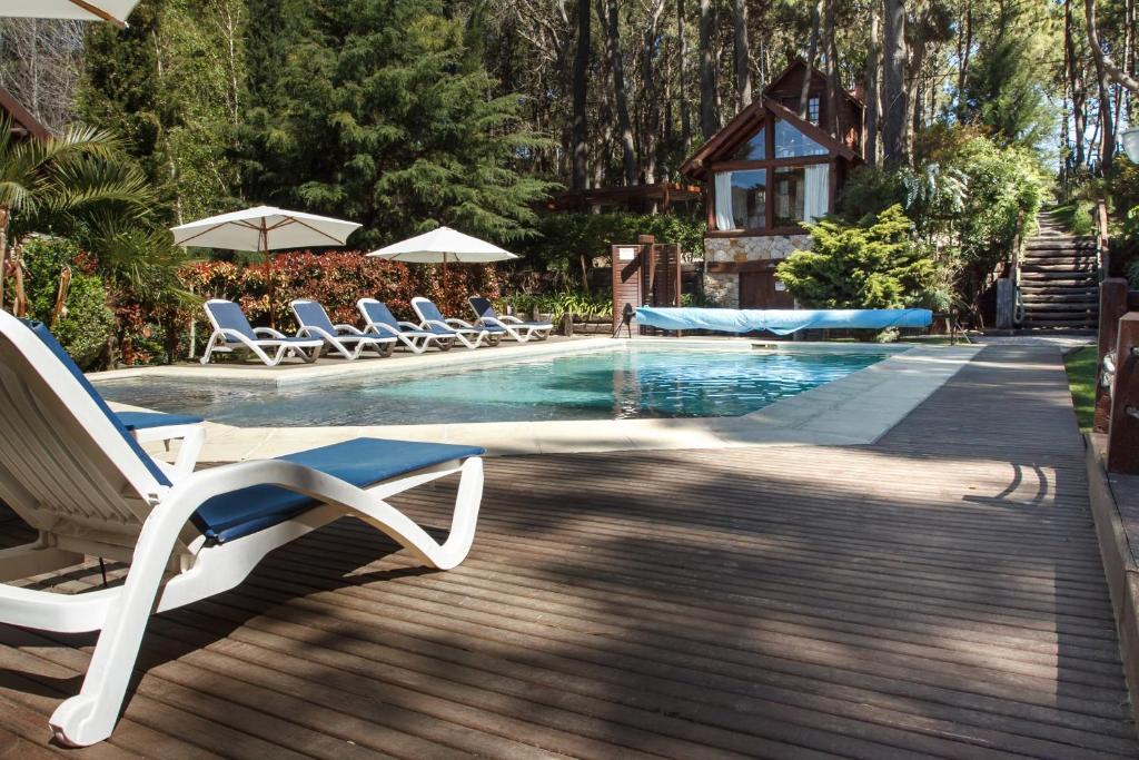 森林露营地山林小屋 Balneario Mar Azul 外观 照片